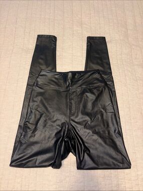aerie Black 'Offline' High-Rise Leggings with Logo